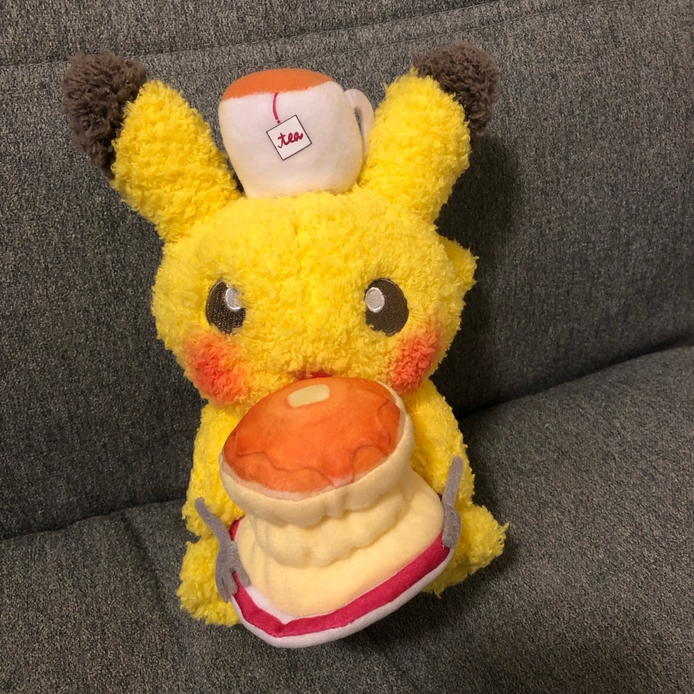 Pikachu stuffed animal from Karel Capek